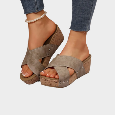 KATY | CASUAL ORTHOPEDIC WEDGE SANDALS