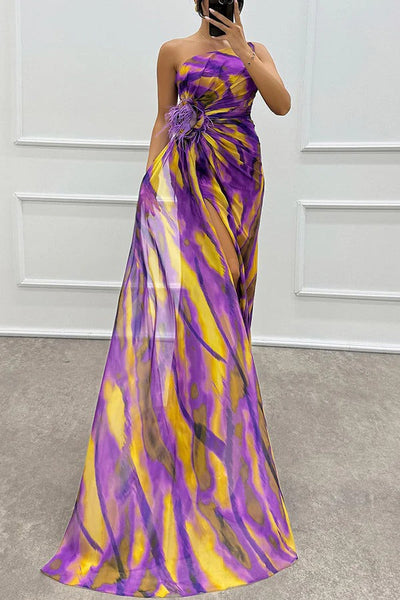 LINA | COLORFUL MAXI DRESS