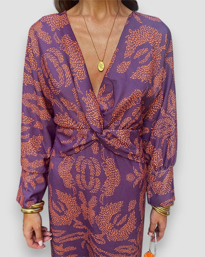 CELINE | SEXY V-NECK DRESS