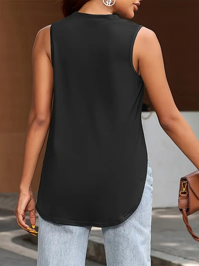 MYLES | CHIC SLEEVELES SHIRT