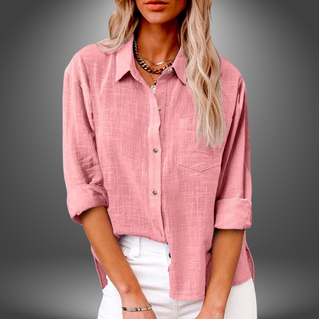 JOSEPHINE | CASUAL COLLARED BLOUSE