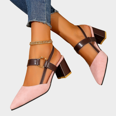 Mirelle | Pointed-toe block heels