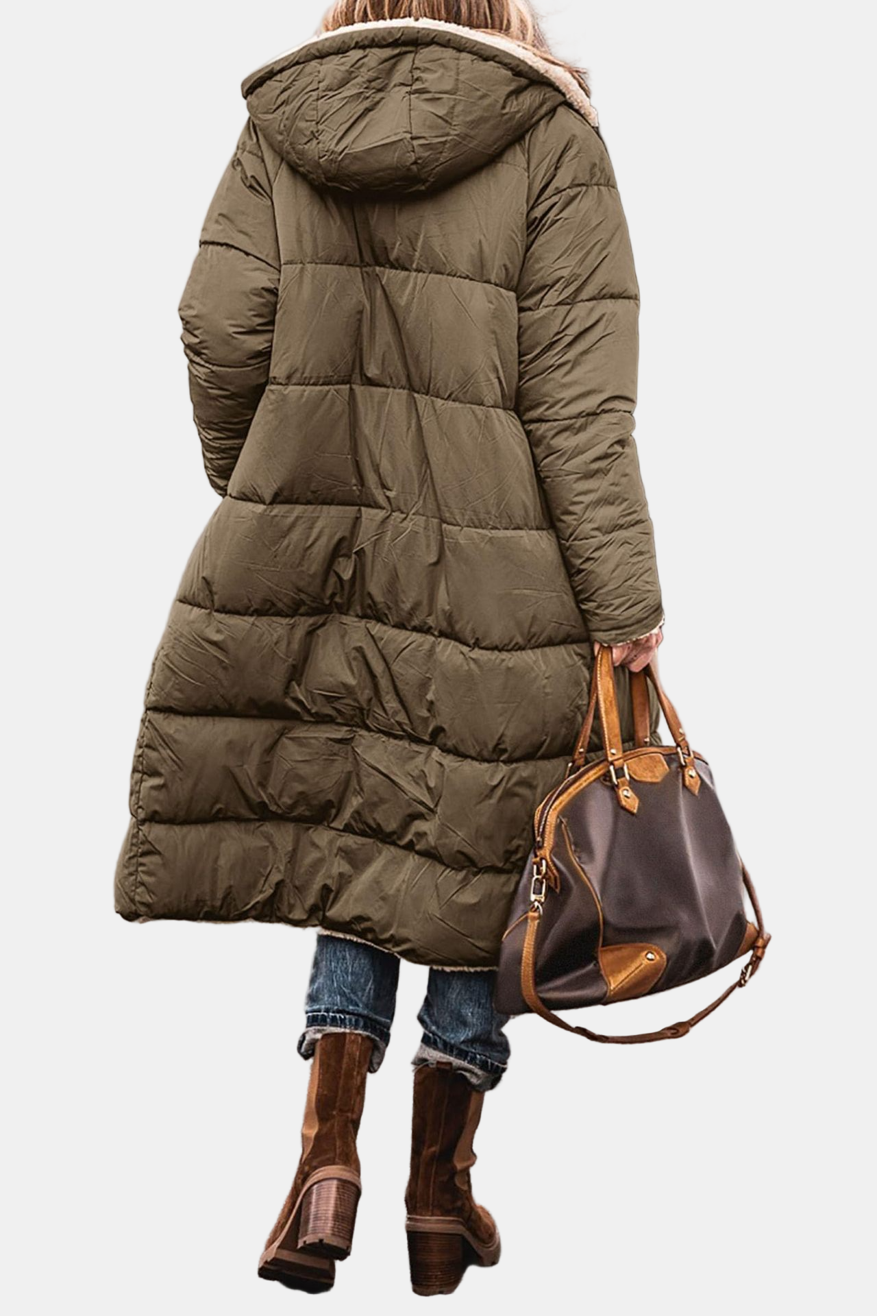 Valeria | Luxe Reversible Sherpa Coat