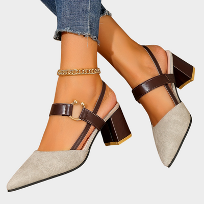 Mirelle | Pointed-toe block heels