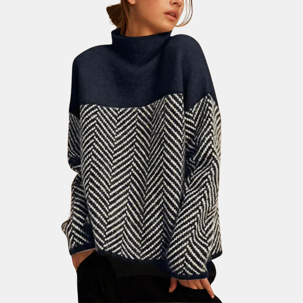 Fiora | Cotton Turtleneck Sweater