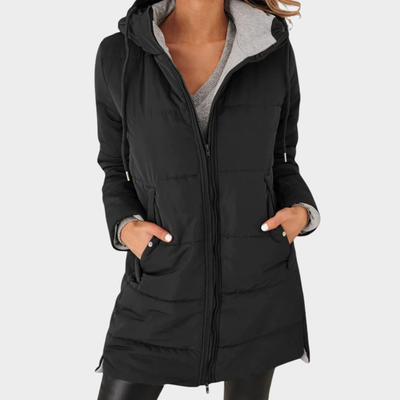 Fiora | Casual Hooded Puffer Down Jacket