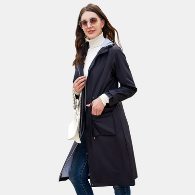 Lila | Stylish Waterproof Trench Coat