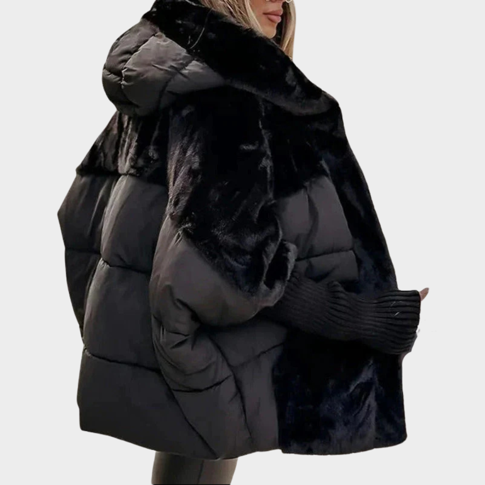 Clarissa | Oversized Hooded Quilted Puffer Coat