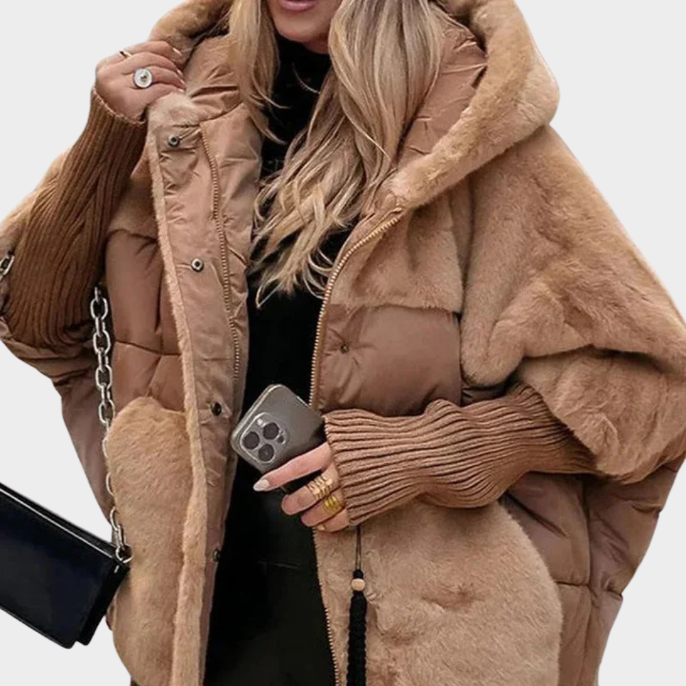 Clarissa | Oversized Hooded Quilted Puffer Coat