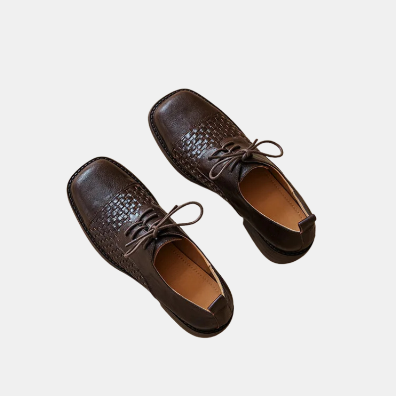 Odette | Leather Oxford Shoes