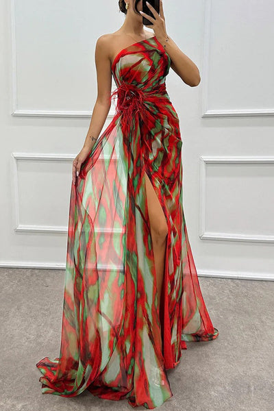 LINA | COLORFUL MAXI DRESS