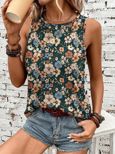 REYA | COMFORTABLE FLORAL SUMMER TOP