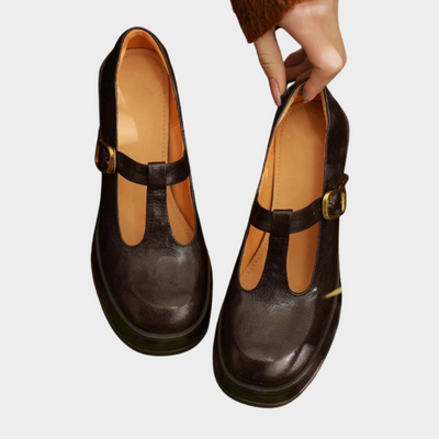 Lila | Elegant Blocked Heeled Mary Janes