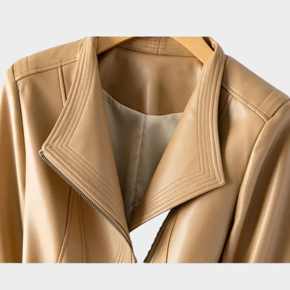 Emma | Tailored Leather Jacket