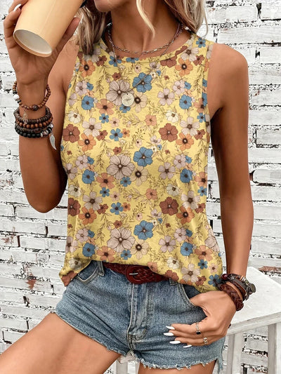 REYA | COMFORTABLE FLORAL SUMMER TOP