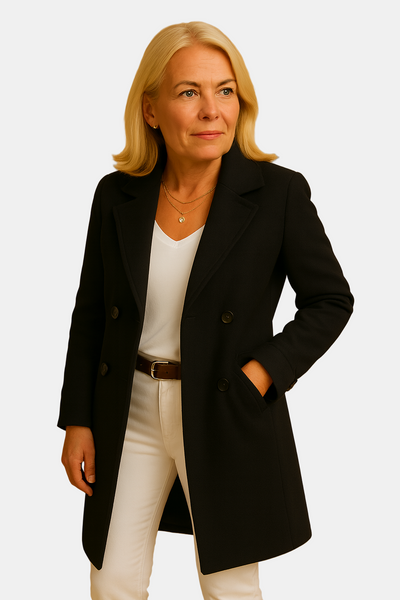 Zoe | Button-Up Long Coat TEST