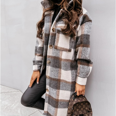 Celine | Everyday Checked Coat