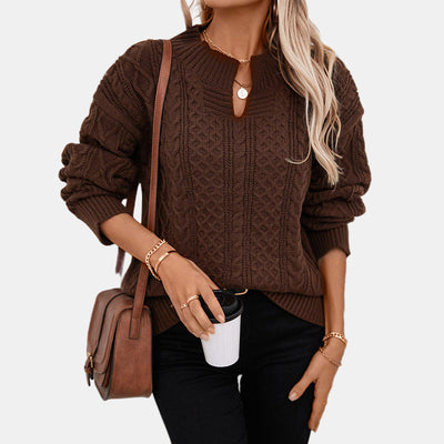 Maria | Classic Cable Sweater