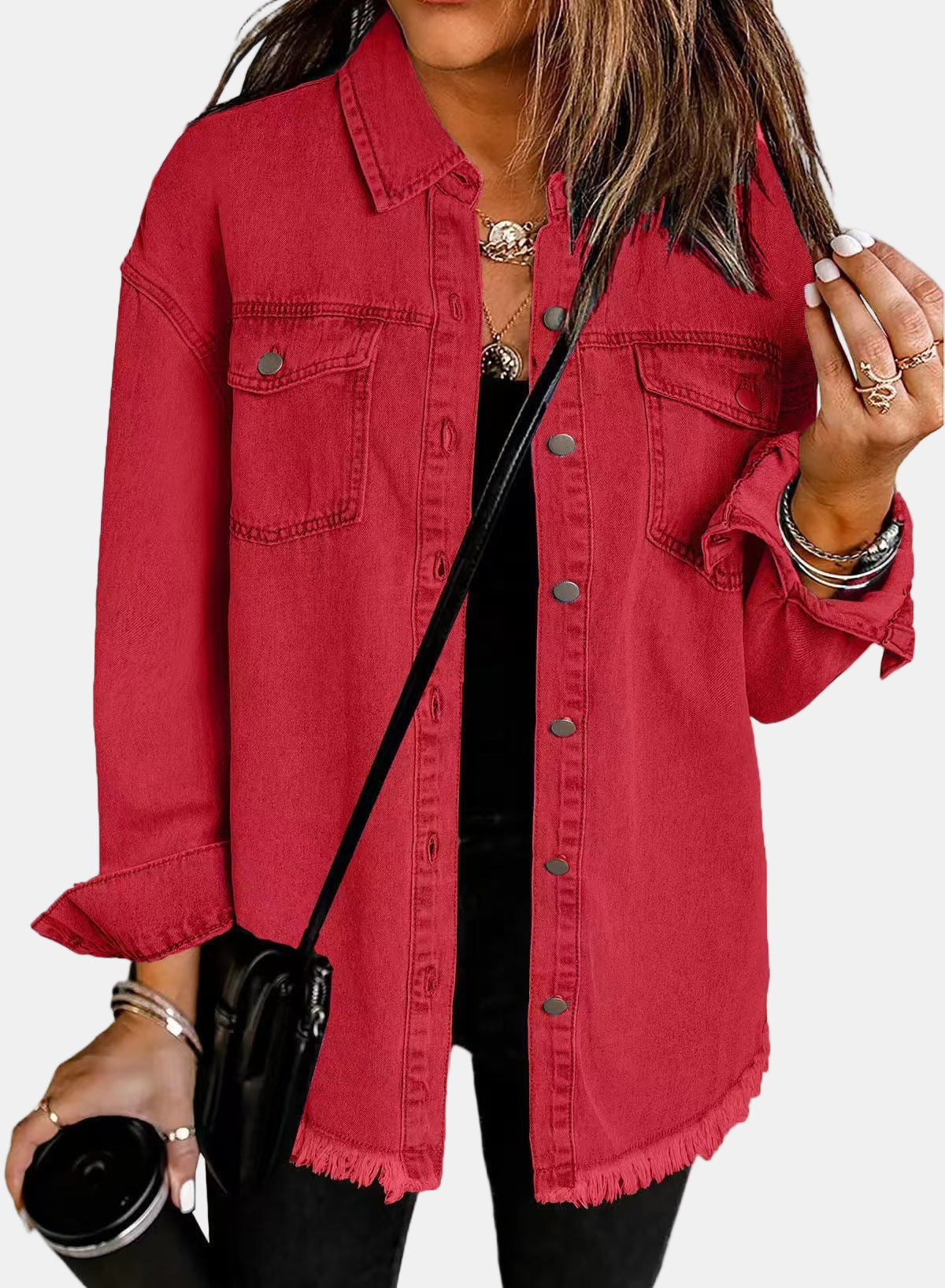 Mila | Classic Denim-Inspired Jacket