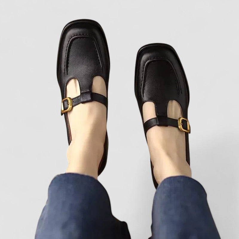 Lesley | Orthopedic T-Strap Mary Jane Shoes
