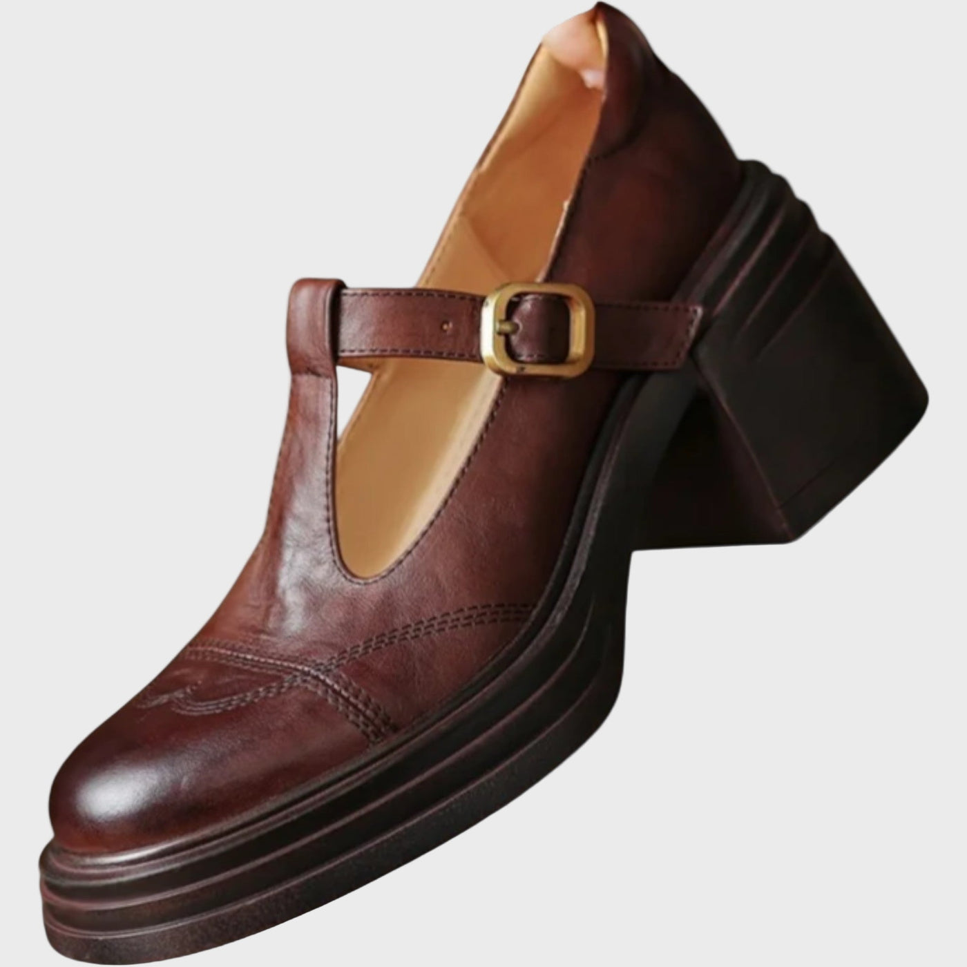 Noa | Block Heels Mary Jane Shoes