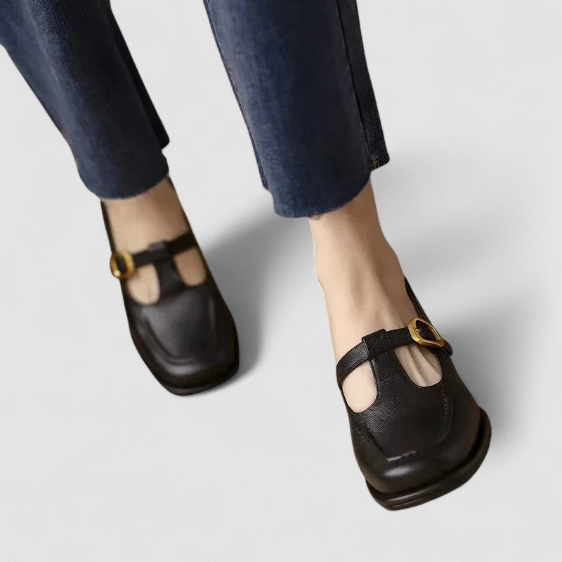 Lesley | Orthopedic T-Strap Mary Jane Shoes