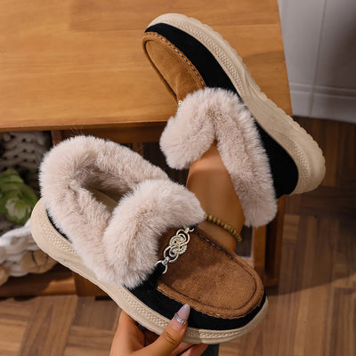 Valeria Lodge Fur Loafers