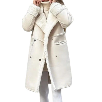 Margot | Warm Teddy Trench Coat