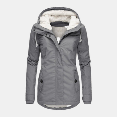 Penelope | Cozy Sherpa Hoodie Coat