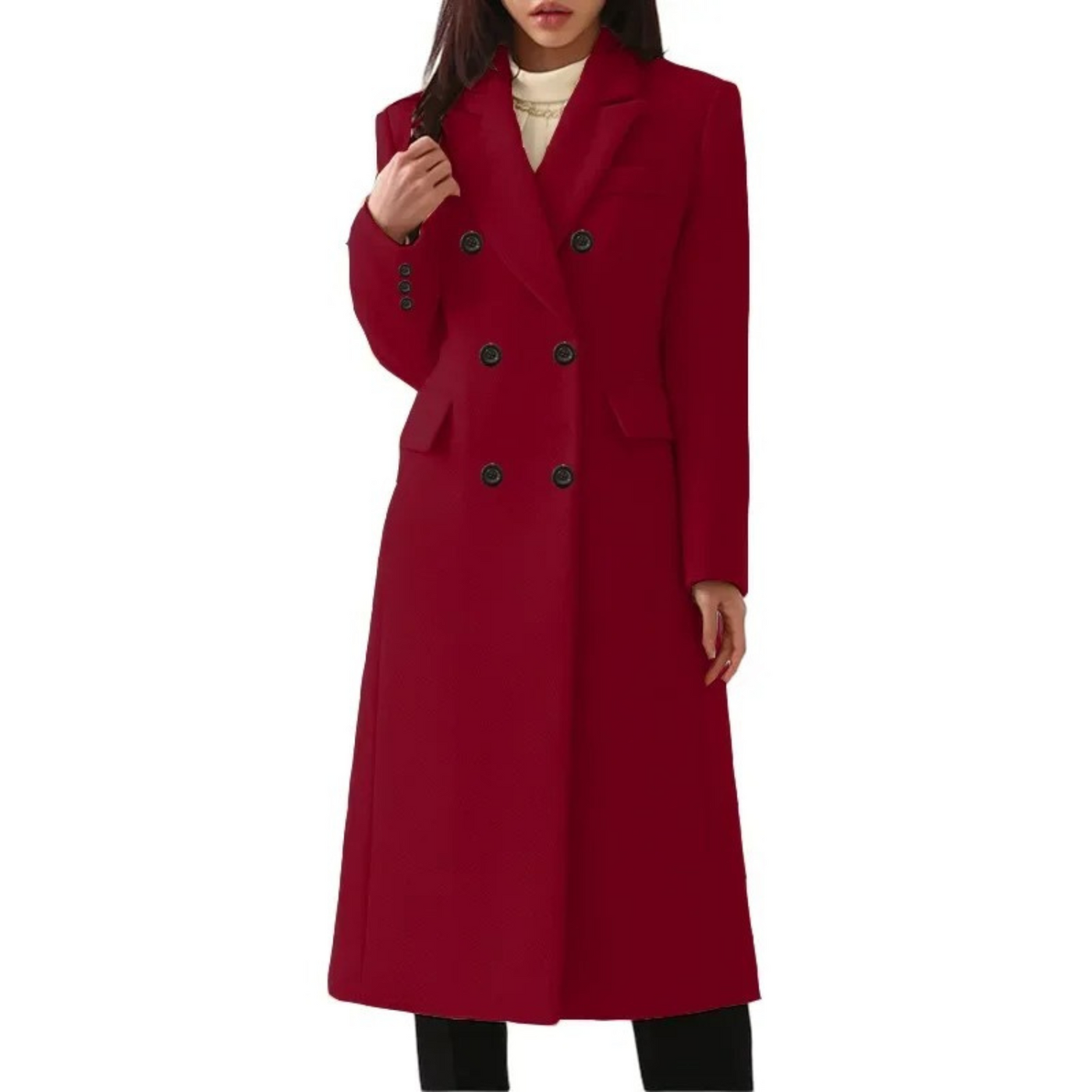 Natalia | Warm Wool Overcoat