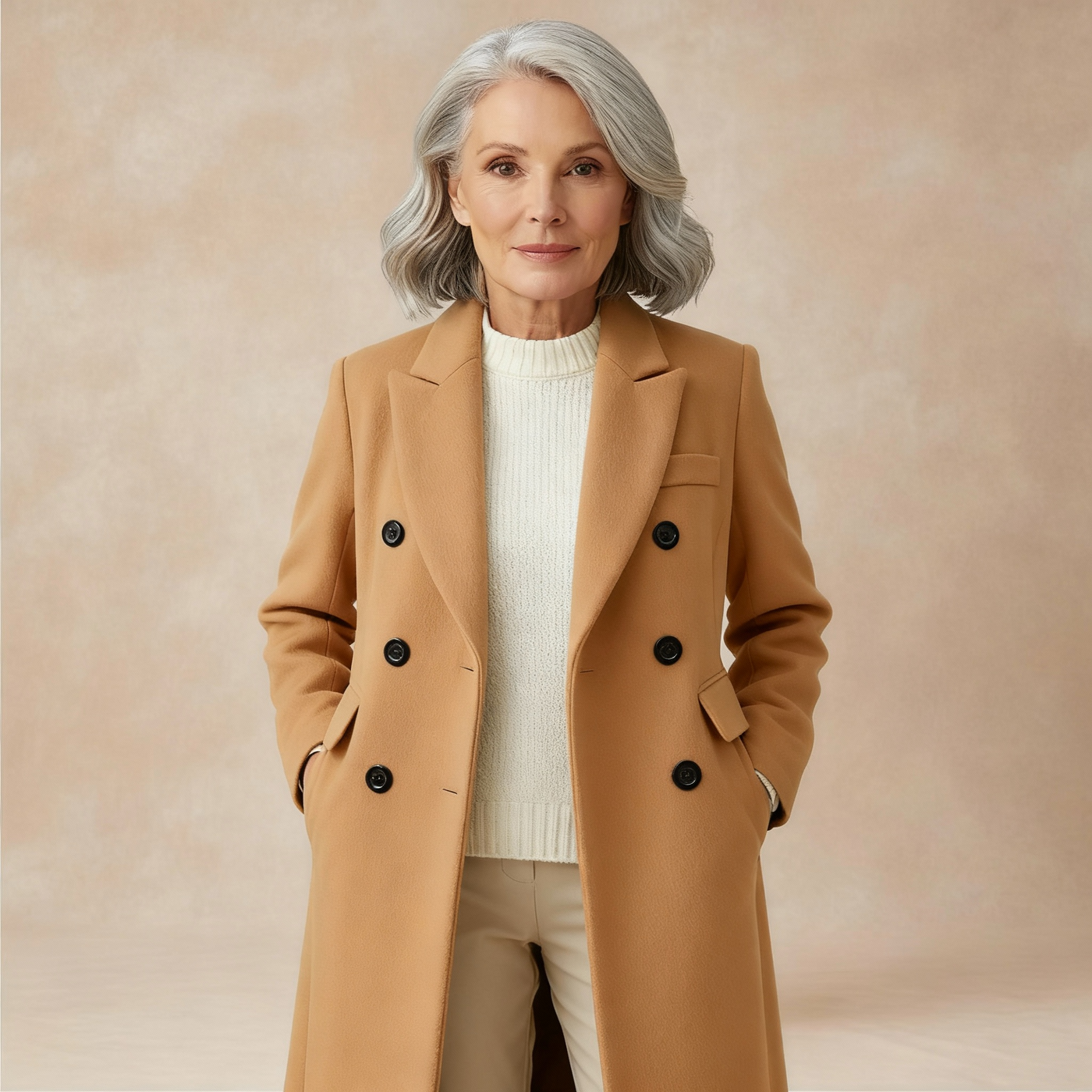 Natalia | Warm Wool Overcoat