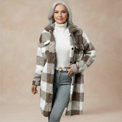 Emilia | Warm Fleece Overcoat