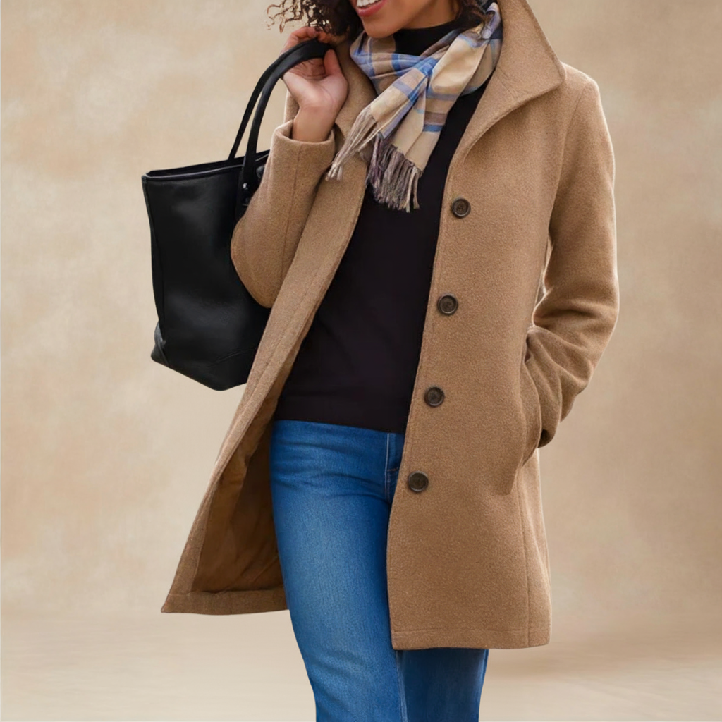 Audrey | Flattering Longline Coat