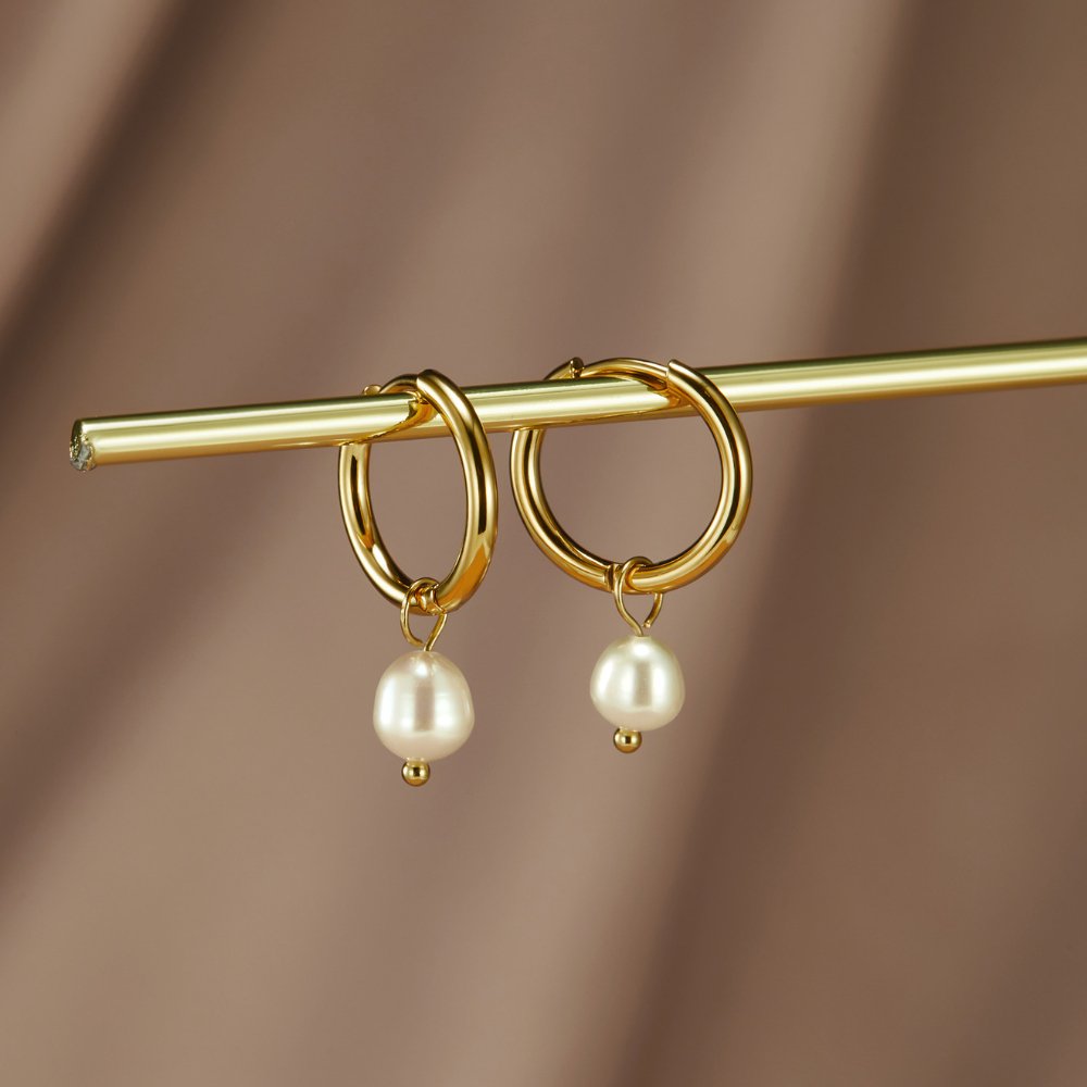 SERENITY | ELEGANT PEARL EARRINGS