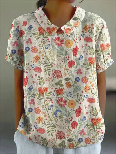 OLIVIA | FLORAL PATTERN BLOUSE