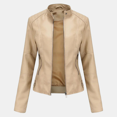 Victoria | Trendy Leather Jacket