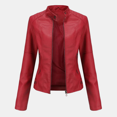 Victoria | Trendy Leather Jacket