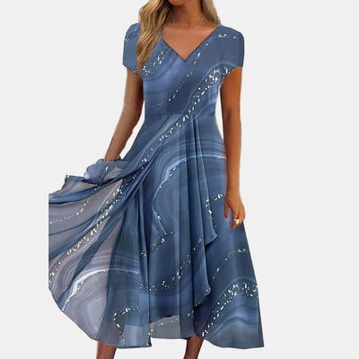 Maui | Elegant Flowing Midi Dress